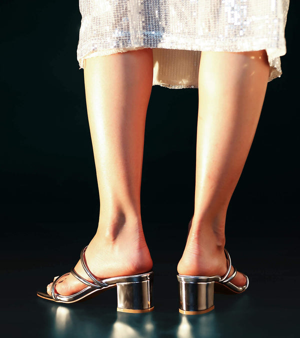 Women's Pearl Strappy Heels