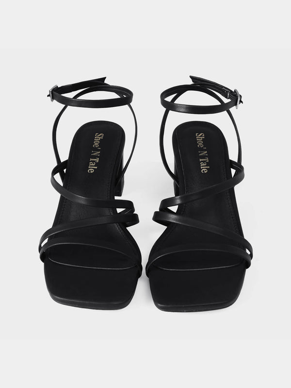 Women Ankle Buckle Sandals