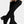 Load image into Gallery viewer, Faux Suede Chunky Mid Heel Boot
