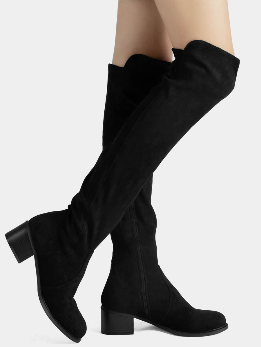 Knee High Boots With Heel | Boots | XY London