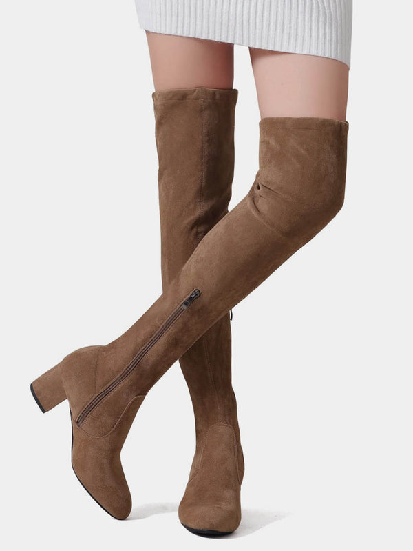 Women's Back Zipper Sexy Boots